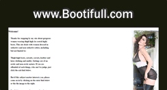 Desktop Screenshot of bootifull.com